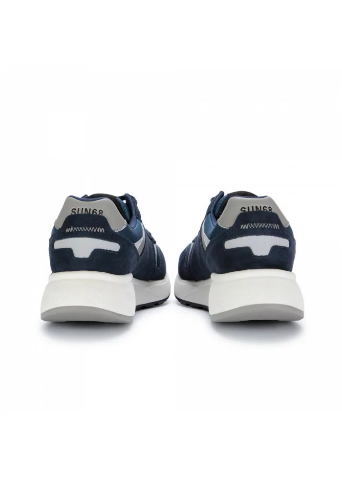 SUN68 | SNEAKERS UOMO DADDY 07 BLU LACCI DI RICAMBIO Ritorno libero