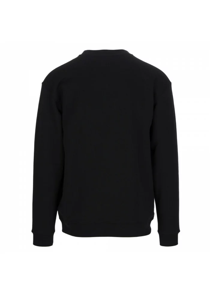 DONDUP | FELPA CON TASCHINO SUL PETTO NERO Promozione temporanea