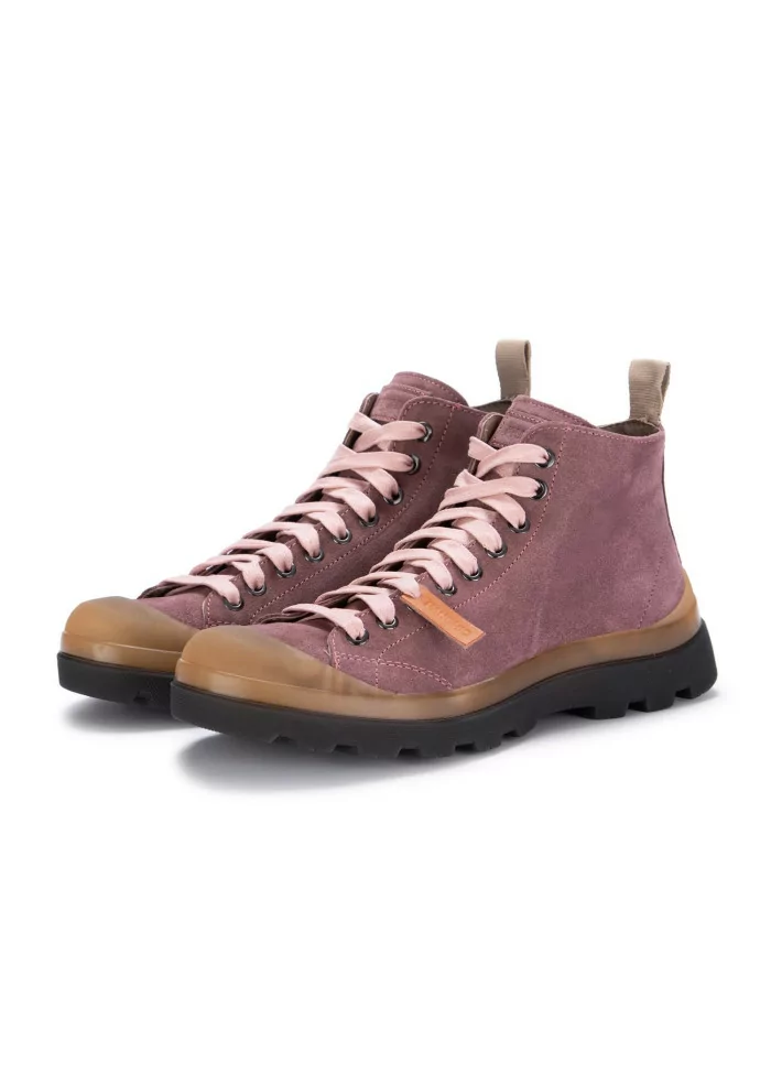 PANCHIC | TRONCHETTI ALLACCIATI CAMOSCIO VIOLA Officina