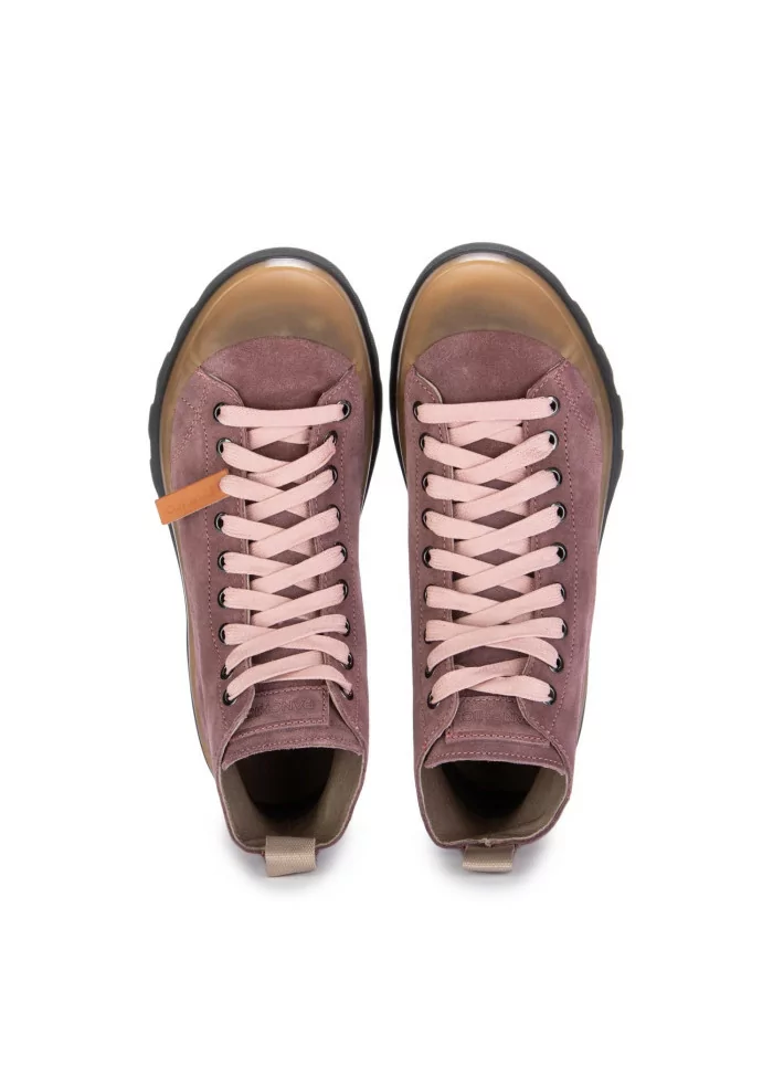 PANCHIC | TRONCHETTI ALLACCIATI CAMOSCIO VIOLA Officina