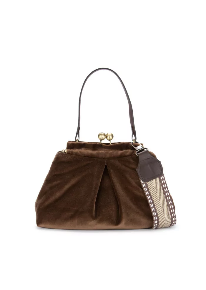 LE DAF | BORSA A MANO SCATTO INGHILTERRA MARRONE