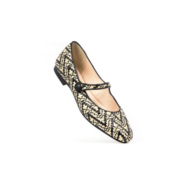 Prosperine Ballerina “bebè” da Donna in Rafia Spigata Offerte