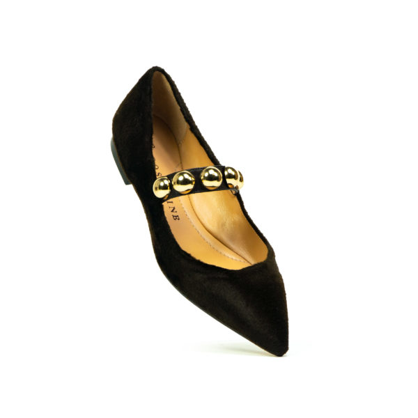 Prosperine Ballerina da Donna con Fascia e Borchie Negozio