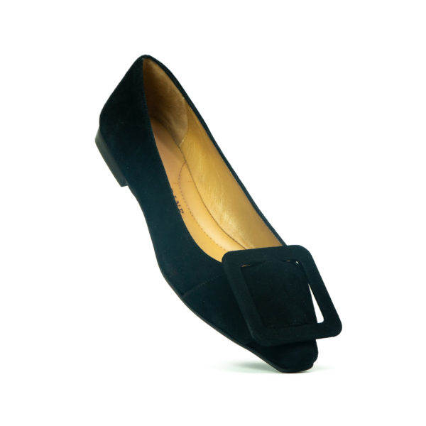 Prosperine Ballerina da Donna in Camoscio con Accessorio Italy
