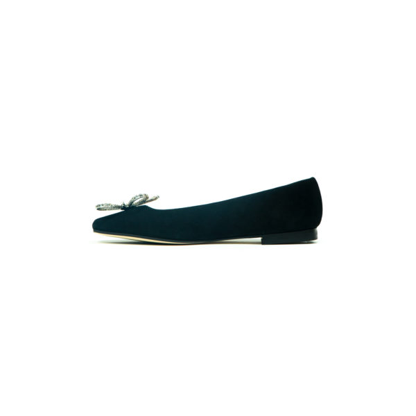 Prosperine Ballerina da Donna in Camoscio con Accessorio Italia
