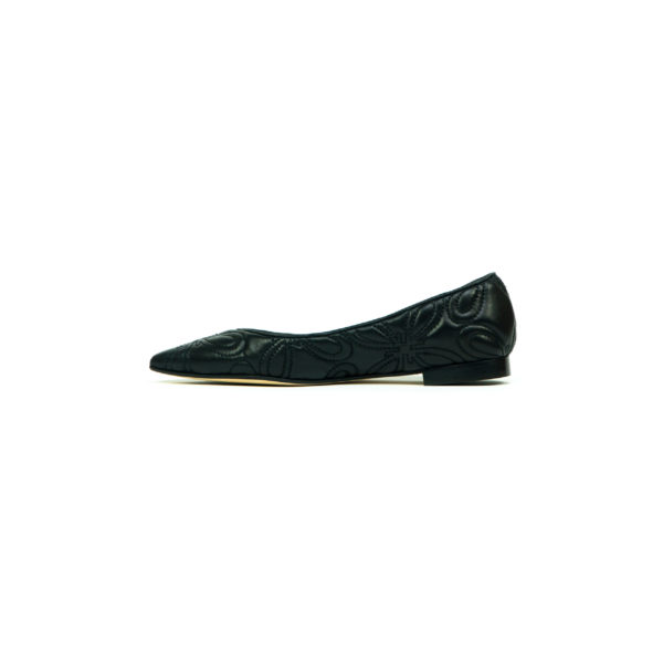Prosperine Ballerina da Donna in Nappa Nera Pezzi Unici