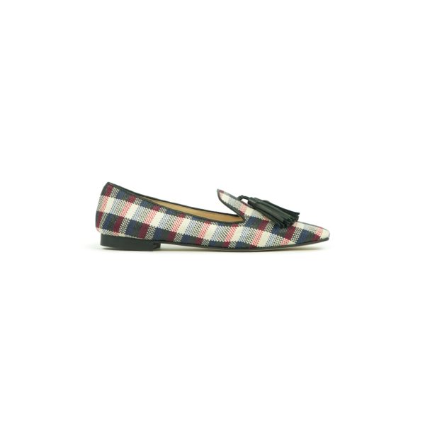 Prosperine Mocassino da Donna a Quadri Multi