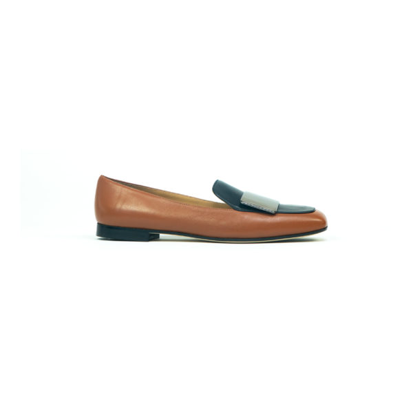 Prosperine Mocassino da Donna in Nappa con Placca