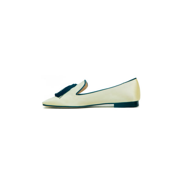 Prosperine Mocassino da Donna in Raso con Nappine Convenienza