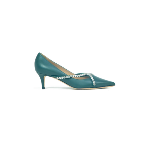 Prosperine Decolletè da Donna in Nappa con Swarovski