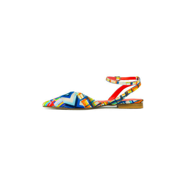 Prosperine Sandalo da Donna in Tessuto Multicolor Online