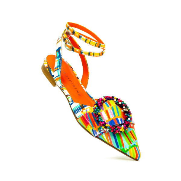 Prosperine Sandalo da Donna in Tessuto Multicolor Outlet