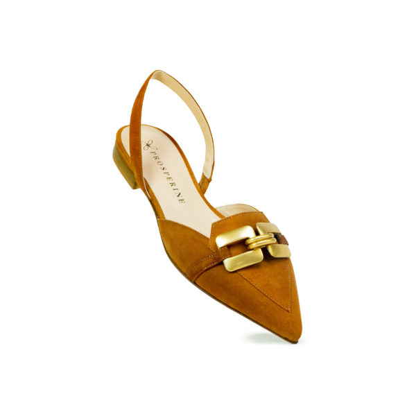 Prosperine SlingBack da Donna in Camoscio Hotsell