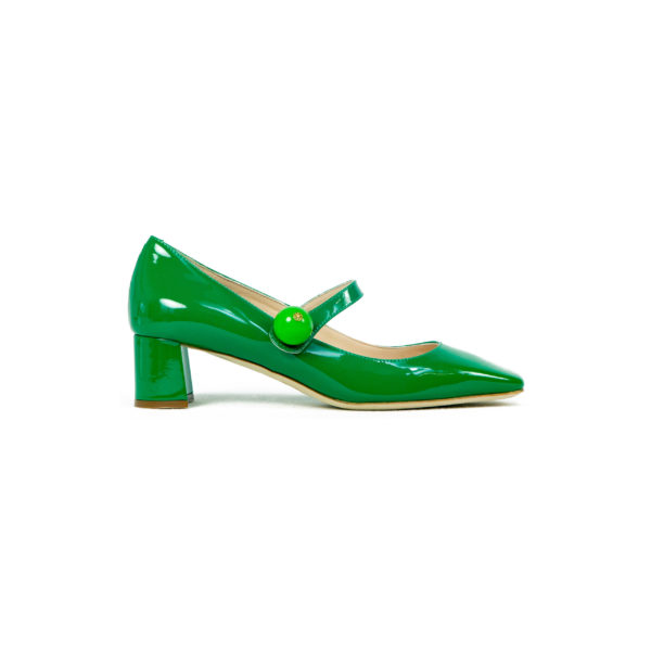 Prosperine Decolletè da Donna in Vernice Verde