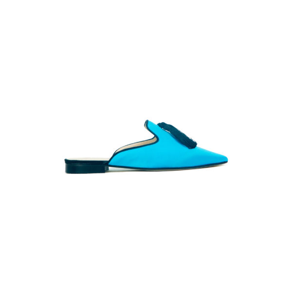 Prosperine Sabot da Donna in Raso con Nappine