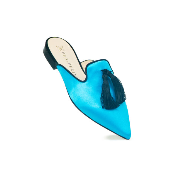 Prosperine Sabot da Donna in Raso con Nappine Pezzi Unici
