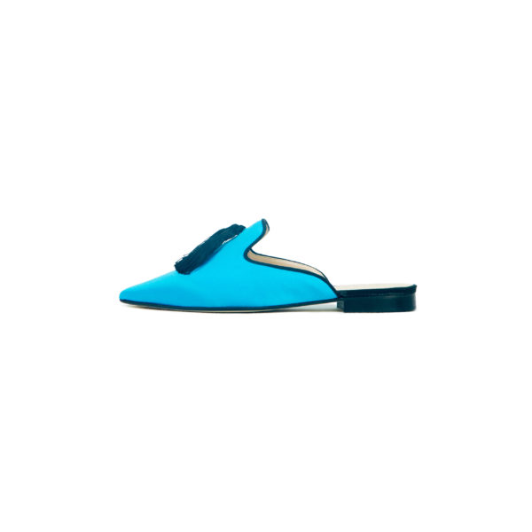 Prosperine Sabot da Donna in Raso con Nappine Pezzi Unici