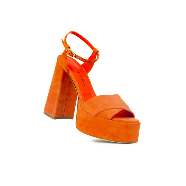 Prosperine Sandalo da Donna con Plateau in Camoscio Promozione Limitata