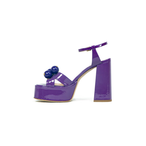 Prosperine Sandalo da Donna con Plateau Tacco 100 mm Fino Al -60%