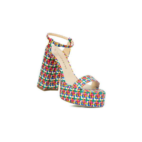 Prosperine Sandalo da Donna in Tessuto a Quadri Hotsell
