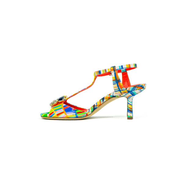 Prosperine Sandalo da Donna in Tessuto Multicolor Vendita Calda