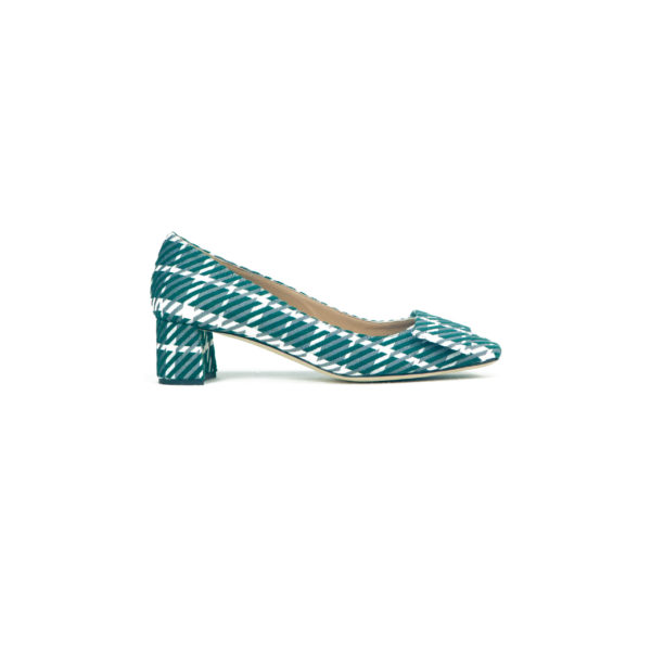 Prosperine Scarpa da Donna con Tacco in Tessuto