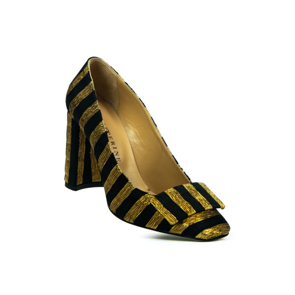 Prosperine Scarpa donna in tessuto a righe Nuovo