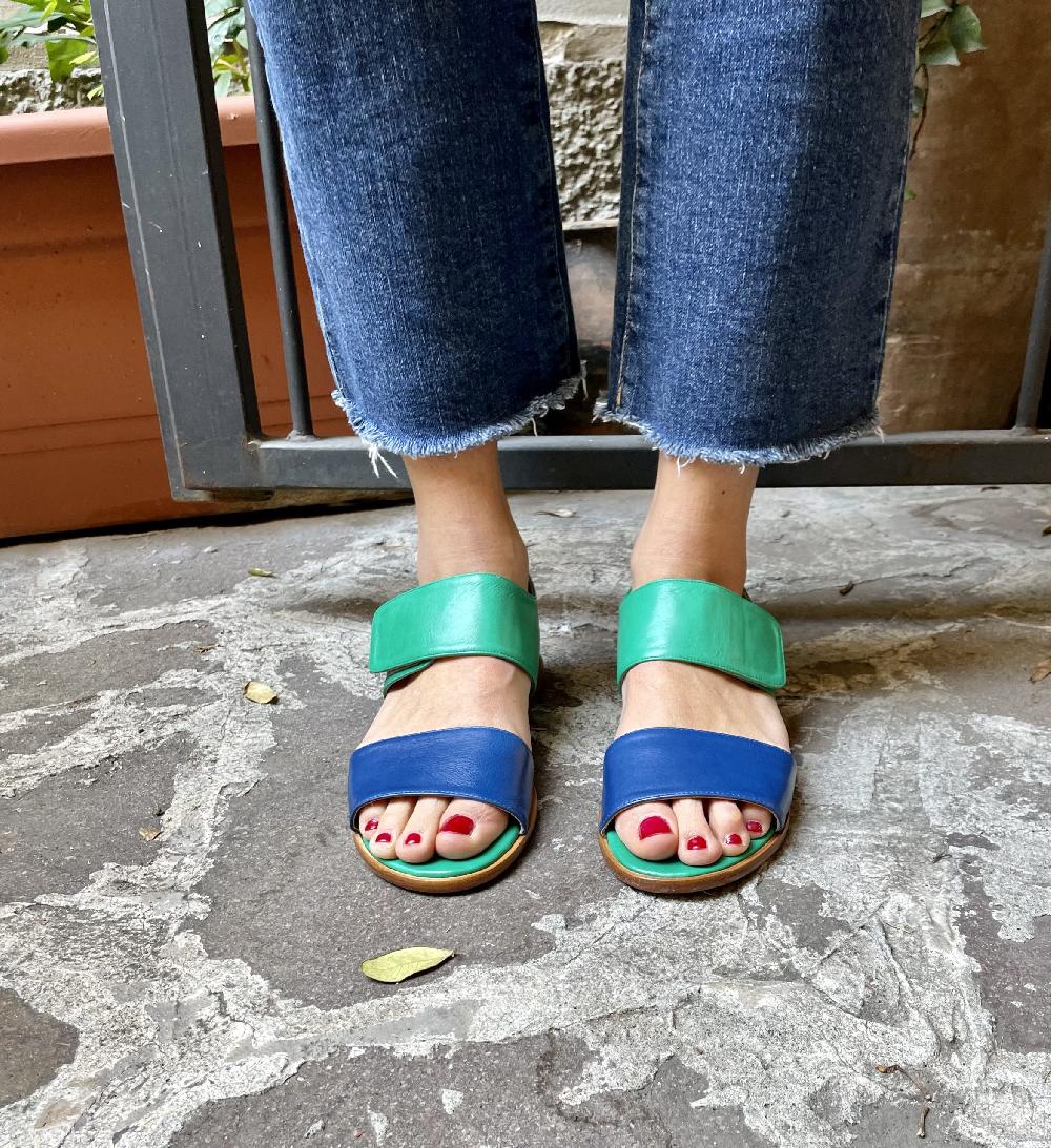 Rose'S Roses Margaux Flat – Leather Saldi
