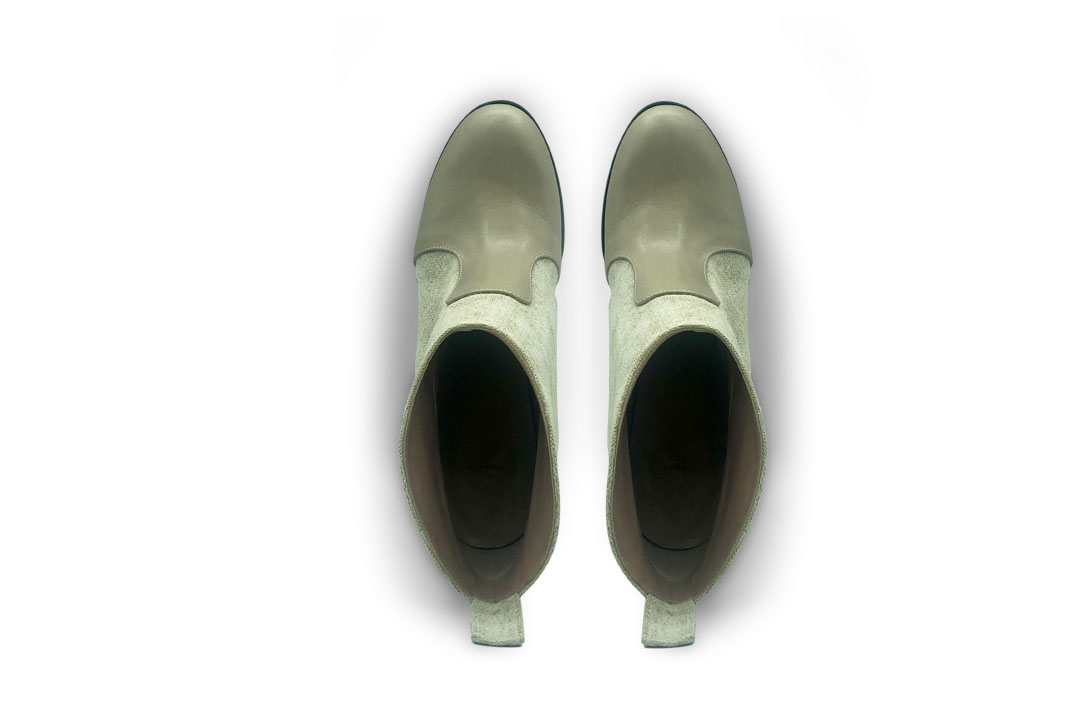 Rose'S Roses Toni – Lino Ankle Boots Convenienza