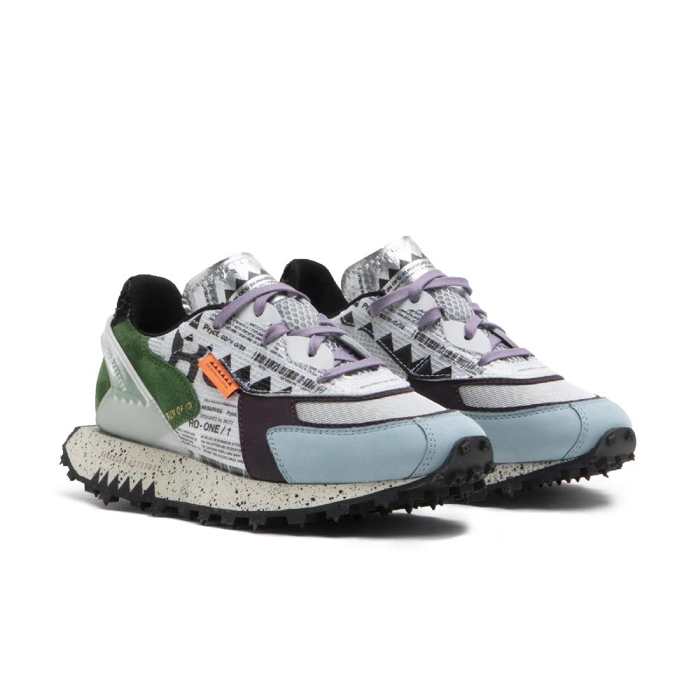 RUN OF Ro1 Blood sneakers in pelle nylon pelle scamosciata e rete Promozione
