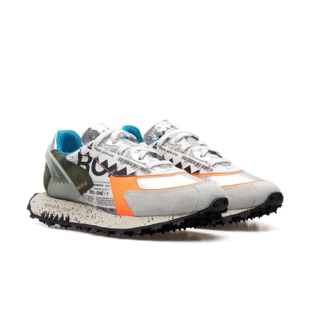 RUN OF Ro1 Jet sneakers uomo in pelle scamosciata e nylon | sito ufficiale RUN OF Vendita Calda