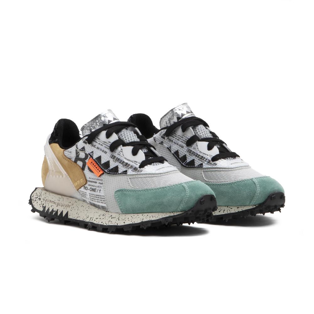 RUN OF Ro1 Core sneakers in pelle nylon pelle scamosciata e rete Vendita Economica