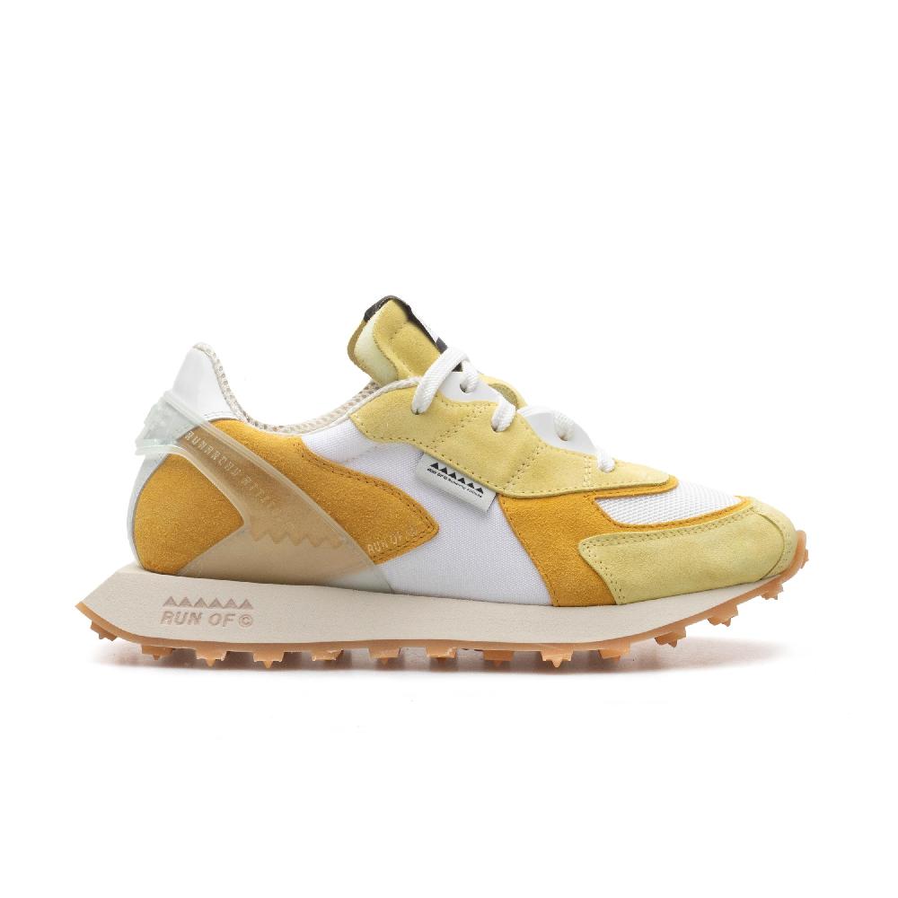 RUN OF Lemonade sneakers uomo in pelle scamosciata e nylon | sito ufficiale RUN OF