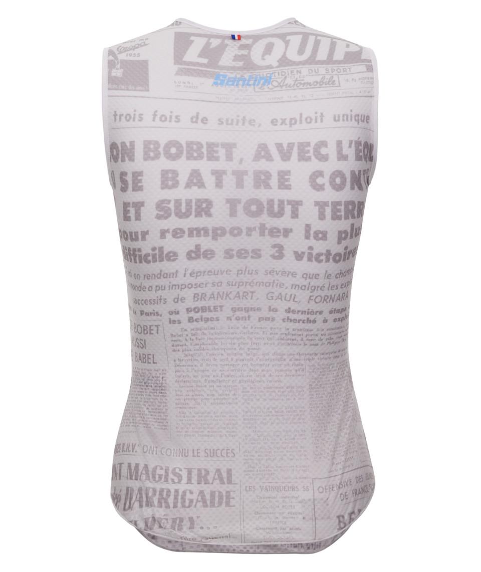 Santini MAILLOT JAUNE - MAGLIA INTIMA M. VENTOUX Spedizione Gratuita