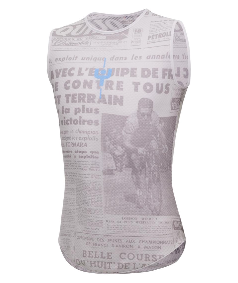 Santini MAILLOT JAUNE - MAGLIA INTIMA M. VENTOUX Spedizione Gratuita