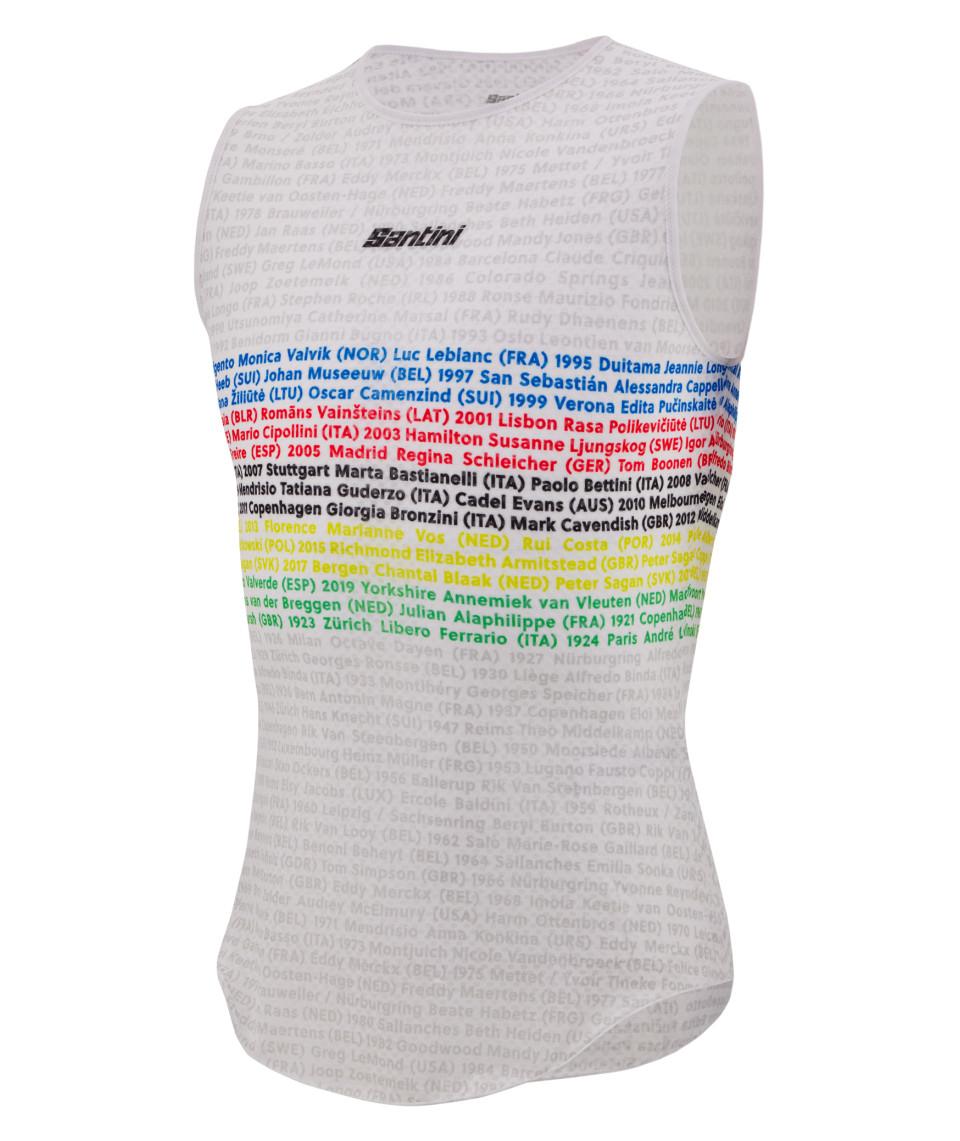 Santini UCI OFFICIAL CAMPIONE DEL MONDO - MAGLIA INTIMA Negozi Online