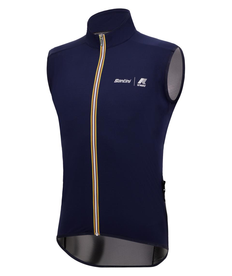 Santini LE VRAI - GILET PIOGGIA K-WAY Nuovo