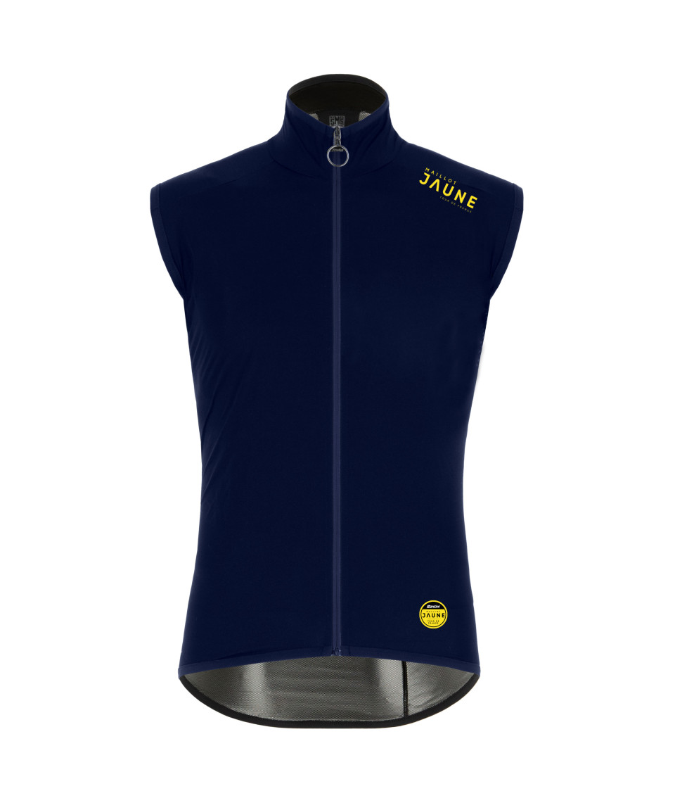 Santini LE MAILLOT JAUNE - GILET PIOGGIA