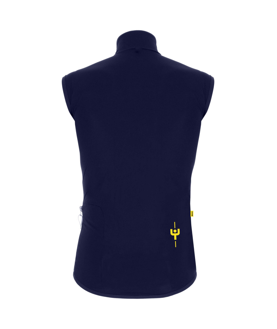 Santini LE MAILLOT JAUNE - GILET PIOGGIA Vendita