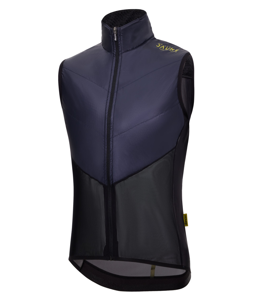 Santini MAILLOT JAUNE - GILET ANTIVENTO Promozione