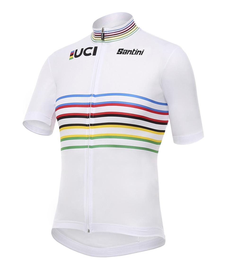 Santini UCI OFFICIAL CAMPIONE DEL MONDO MASTER - MAGLIA Shopping Online