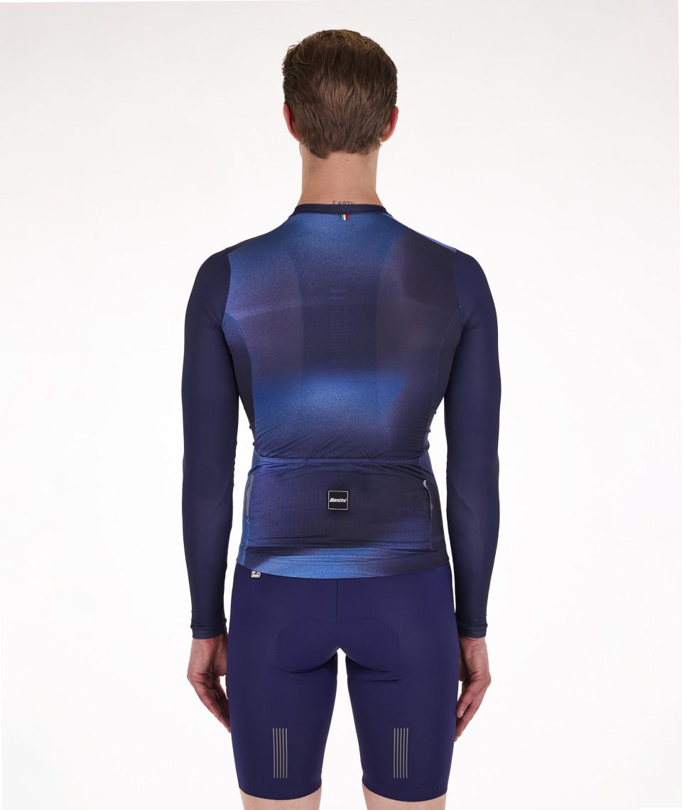 Santini OMBRA - MAGLIA UNISEX MANICA LUNGA Nuovo