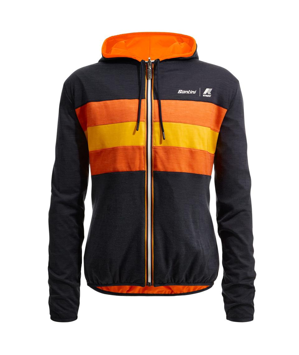 Santini SANTINI x K-WAY - GIACCA ANTIVENTO REVERSIBILE Moda