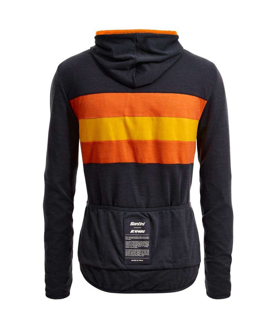 Santini SANTINI x K-WAY - GIACCA ANTIVENTO REVERSIBILE Moda