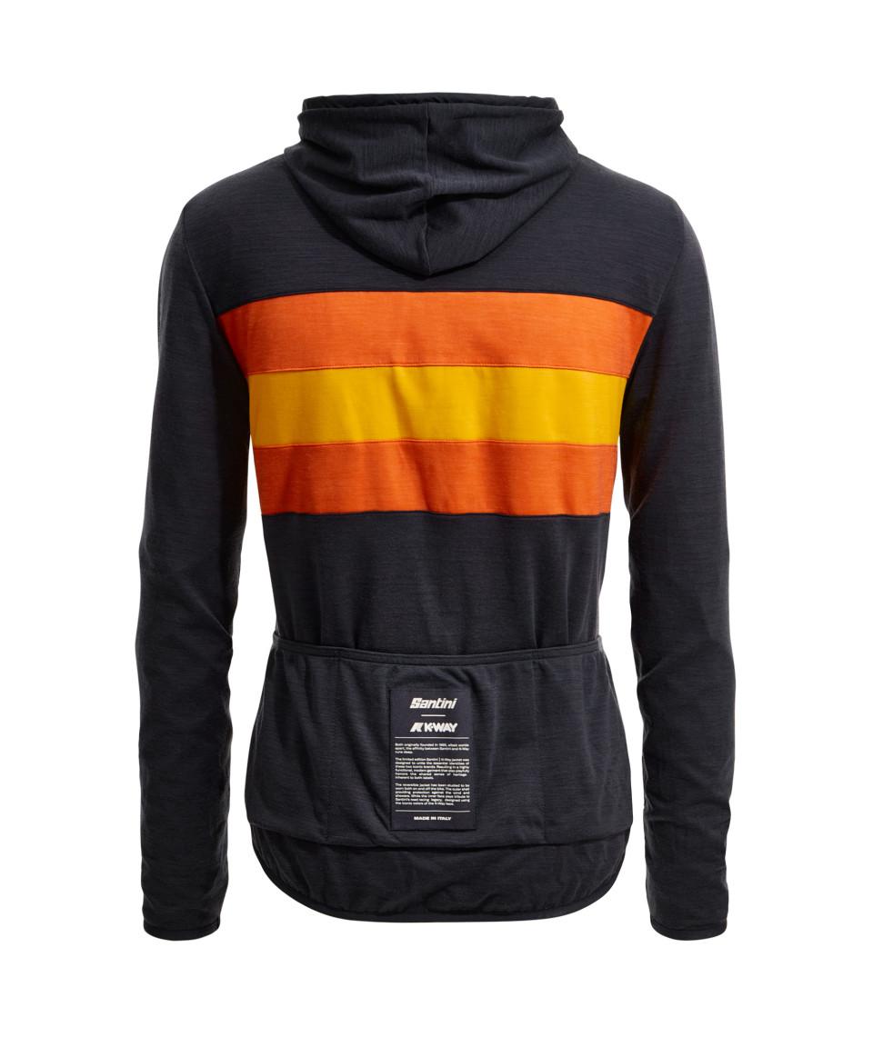 Santini SANTINI x K-WAY - GIACCA ANTIVENTO REVERSIBILE 2025