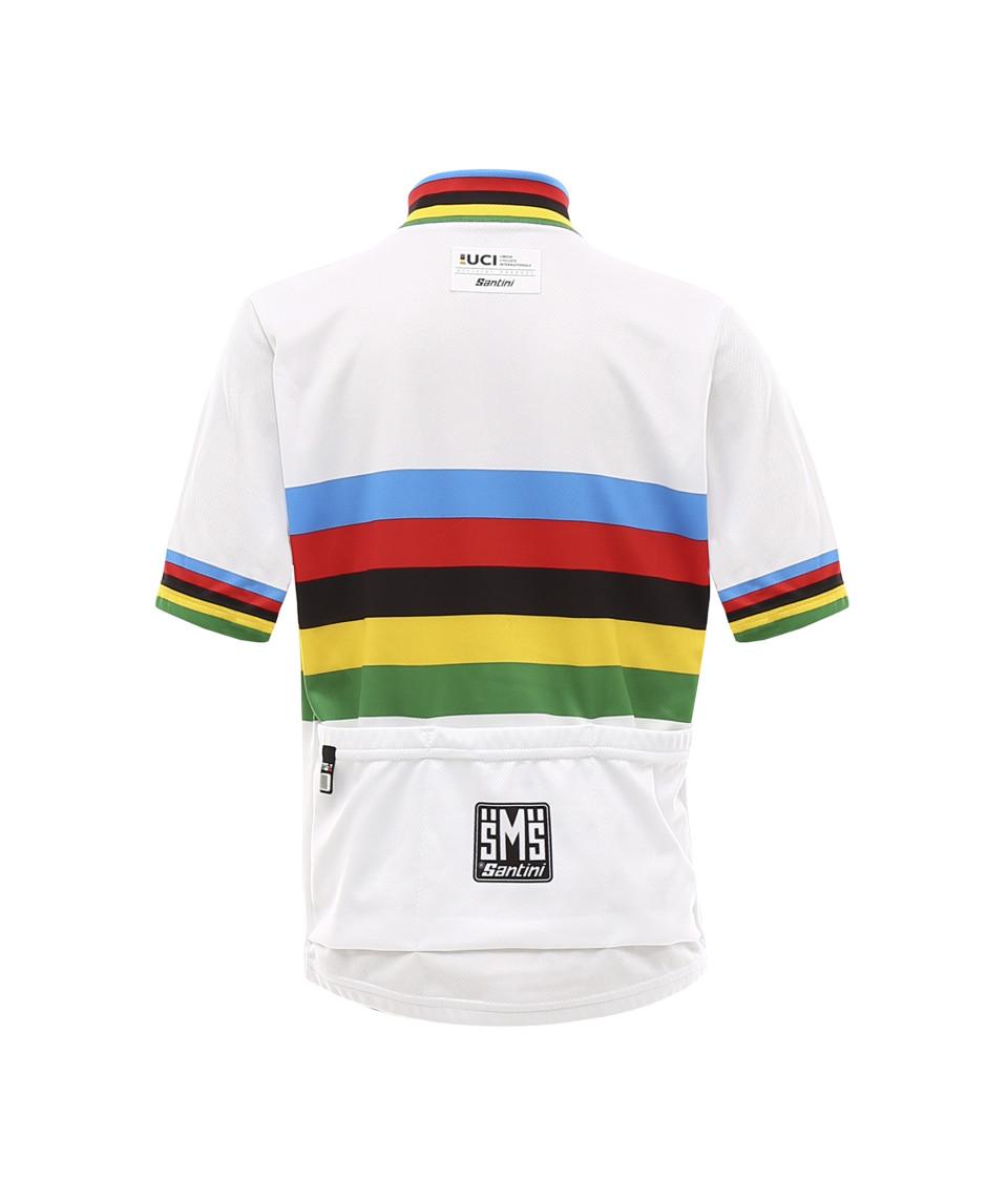 Santini UCI OFFICIAL CAMPIONE DEL MONDO - MAGLIA BAMBINO Qualità