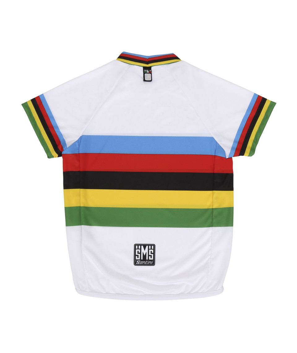 Santini UCI OFFICIAL CAMPIONE DEL MONDO - MAGLIA BABY Vendita