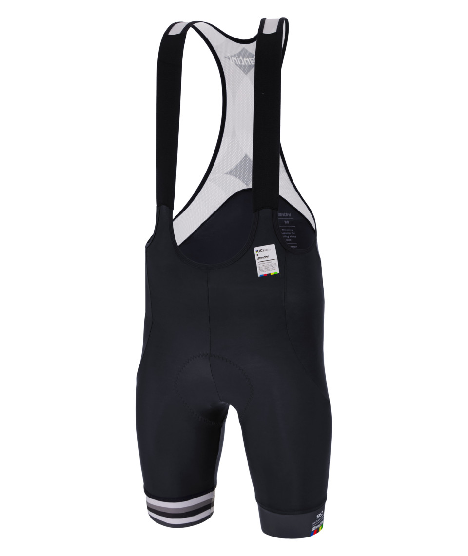 Santini BARCELONA 1973 - PANTALONCINO UCI Nuova