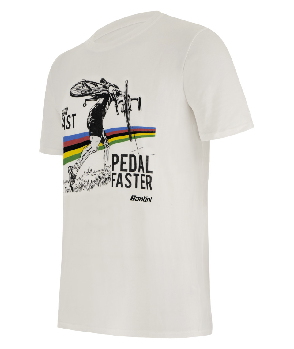 Santini T-SHIRT CICLOCROSS - UCI OFFICIAL Fino Al -60%
