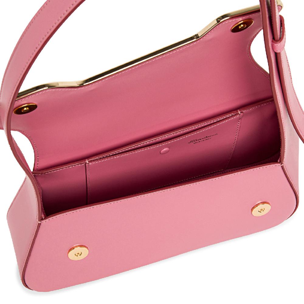Santoni Borsa ThePluto in pelle rosa Hotsell